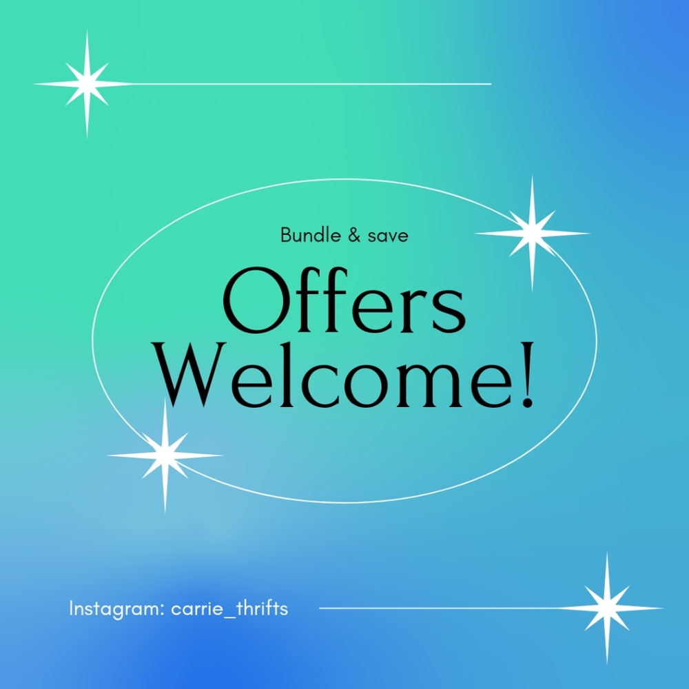 Make an offer or bundle for a private discount!